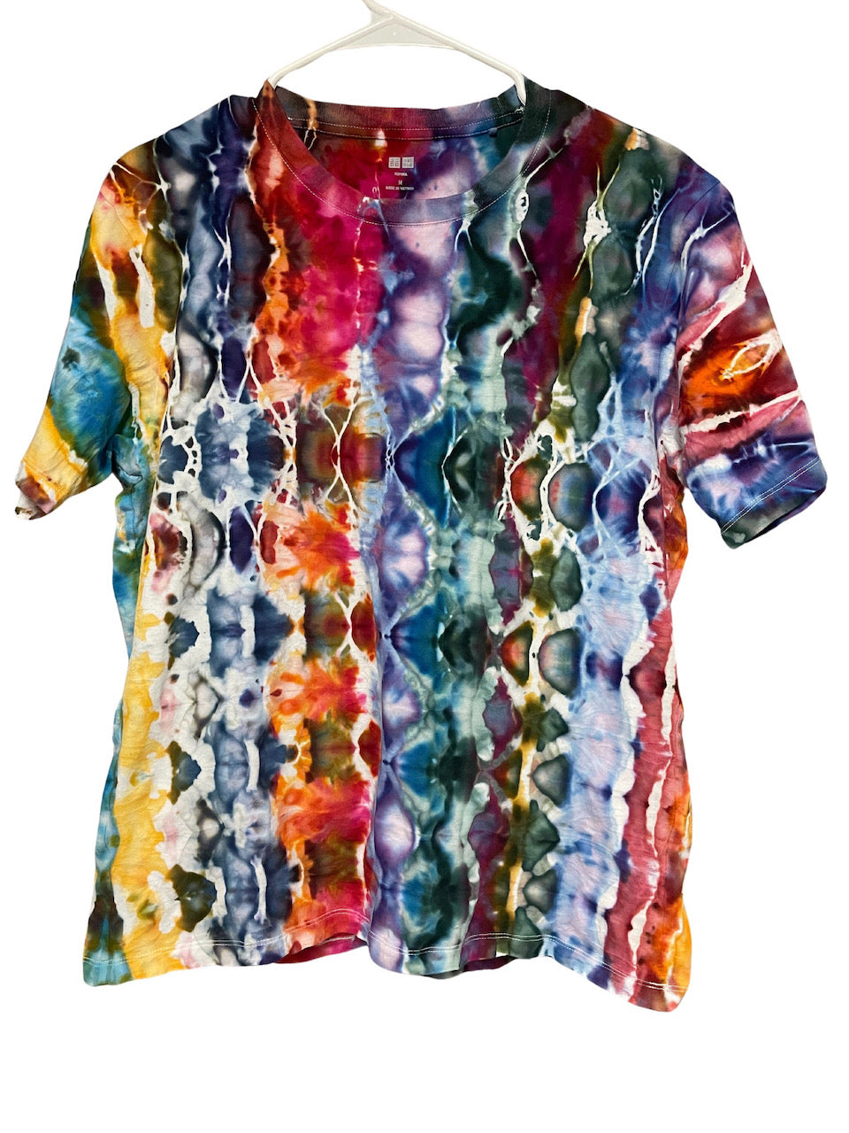Tie Dye Short Sleeve T-Shirt - Size M 100% Supima Cotton