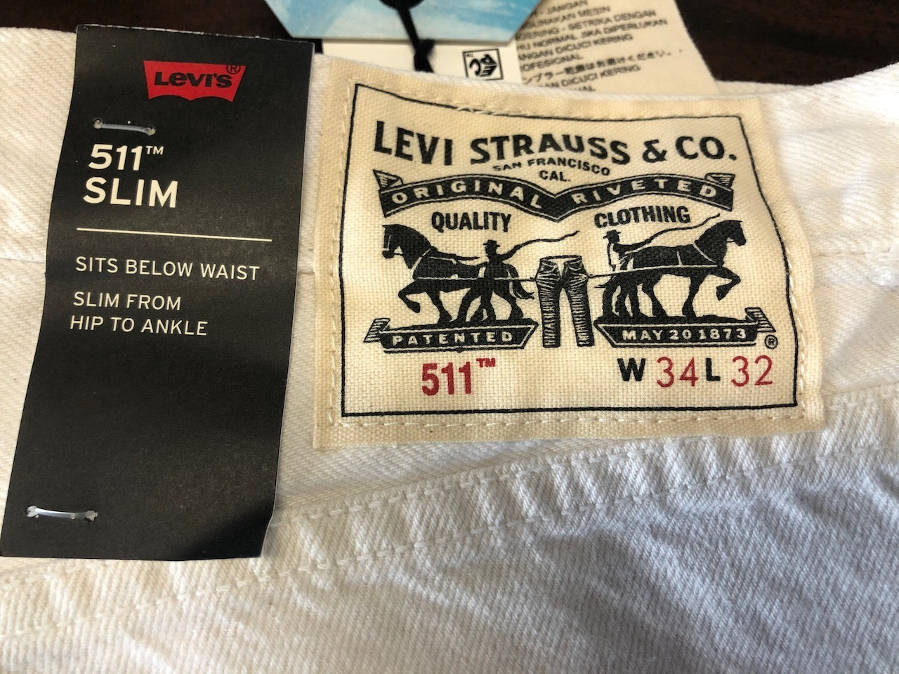 Tie Dye Levi's X Outerknown Jeans SIZE 38"X 32"