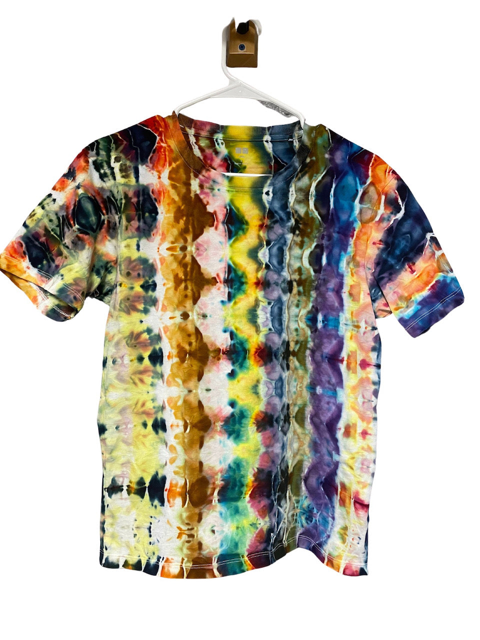 Tie Dye Short Sleeve T-Shirt - Size S 100% Supima Cotton