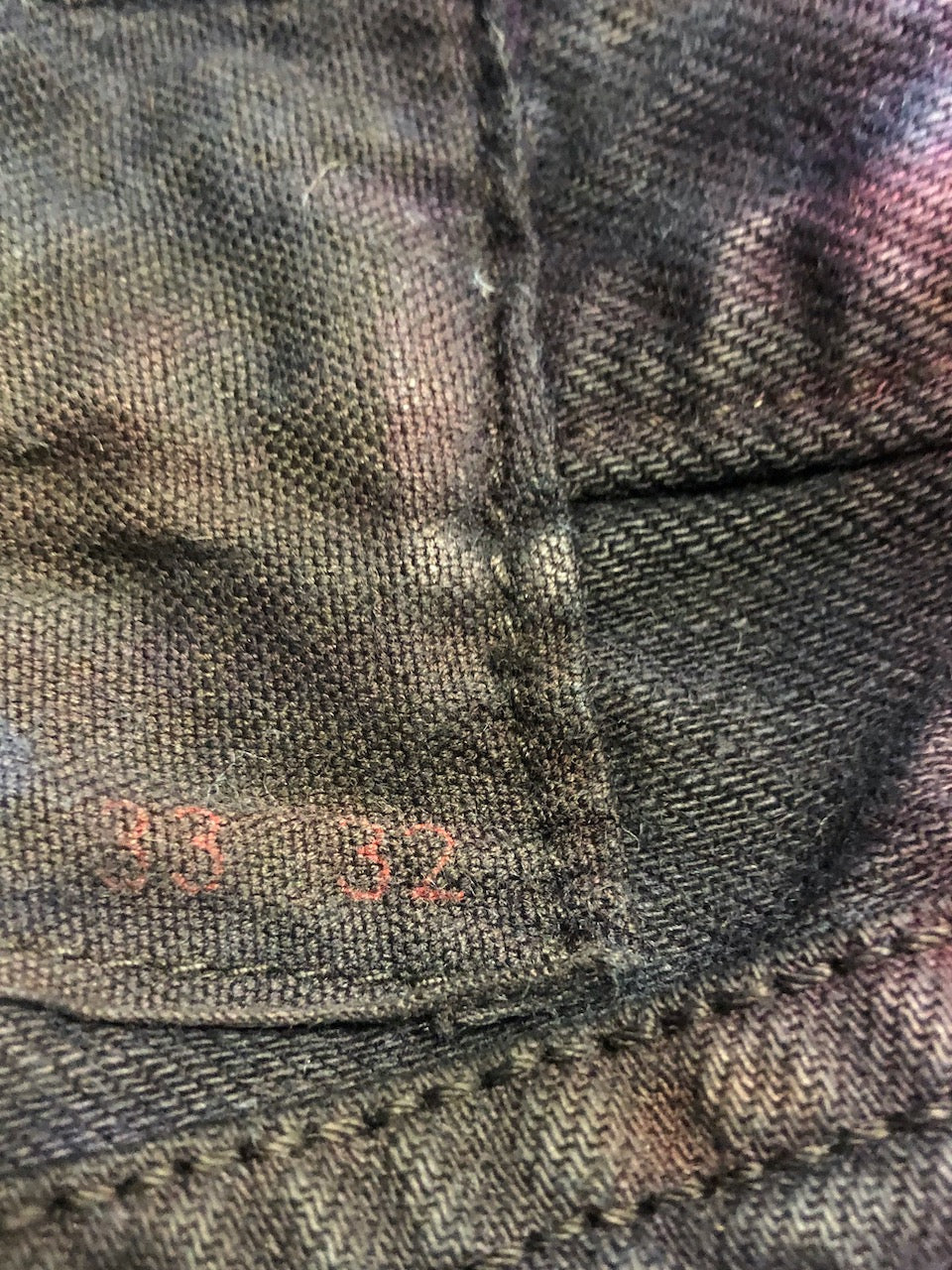 Tie Dye Levi's X Outerknown Jeans SIZE 33"X 32"