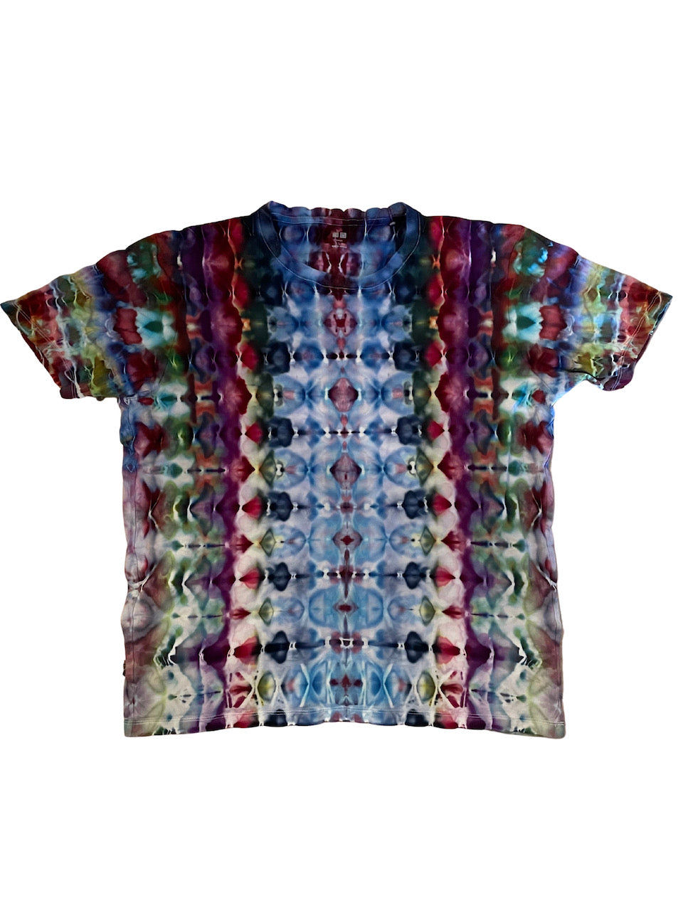 Tie Dye Short Sleeve T-Shirt - Size L 100% Supima Cotton