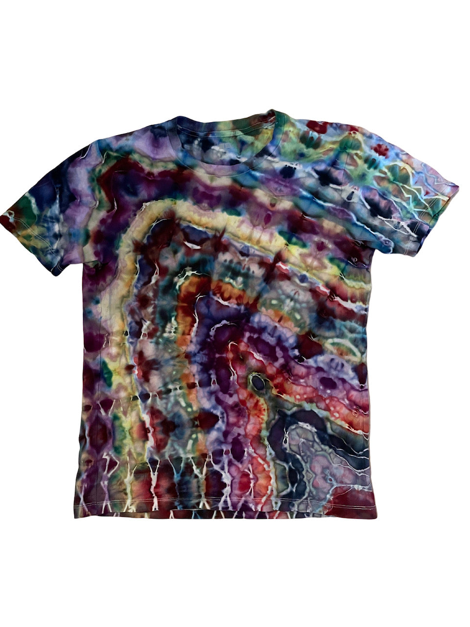 Tie Dye Short Sleeve T-Shirt - Size S 100% Supima Cotton
