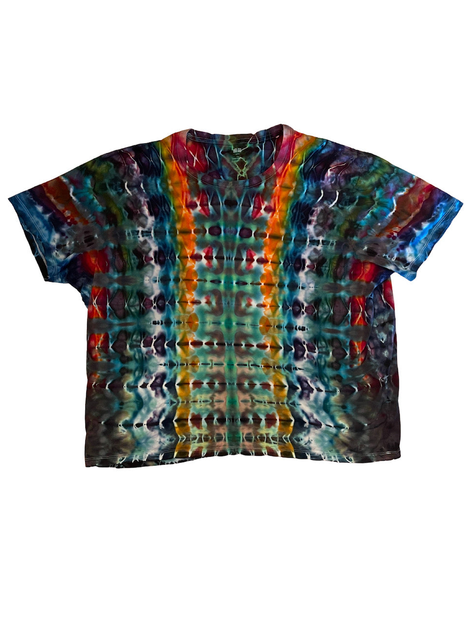 Tie Dye Short Sleeve T-Shirt - Size XXXL 100% Supima Cotton