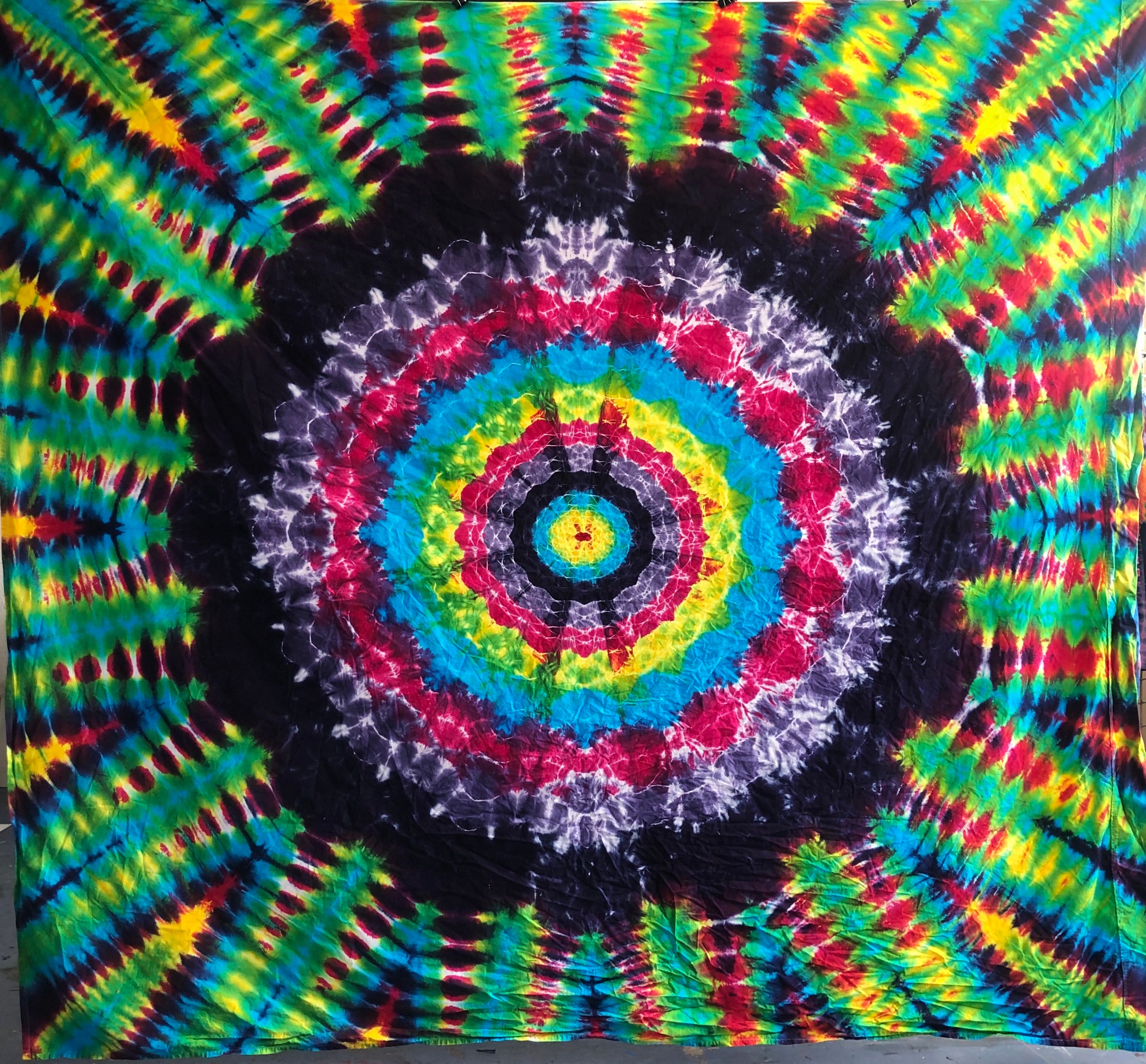 Tie Dye Beach Blanket - Large
