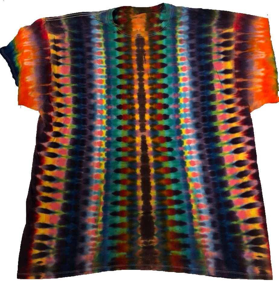 Tie Dye Short Sleeve T-Shirt - Size 3XL 100% Cotton