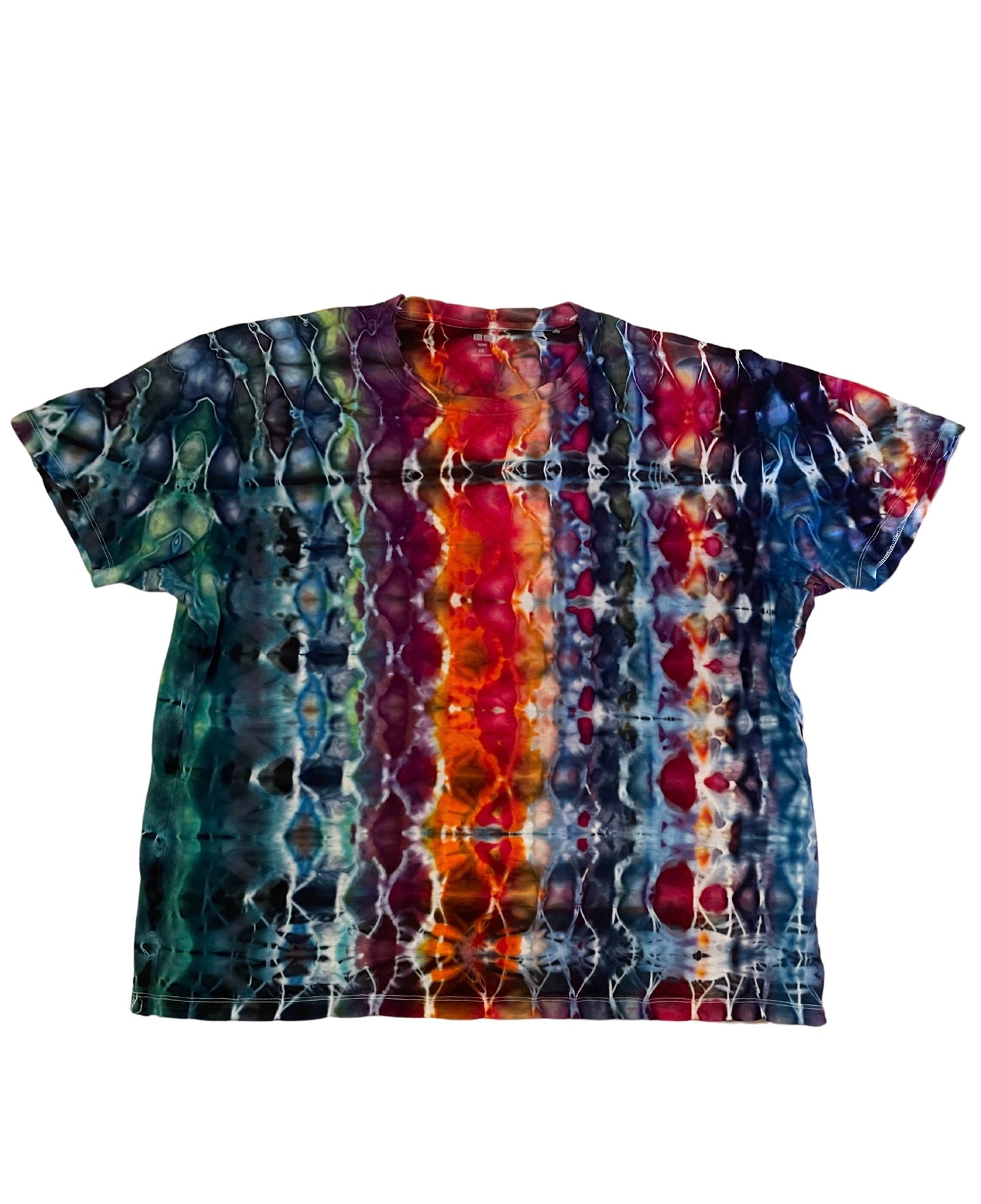 Tie Dye Short Sleeve T-Shirt - Size XXL 100% Supima Cotton